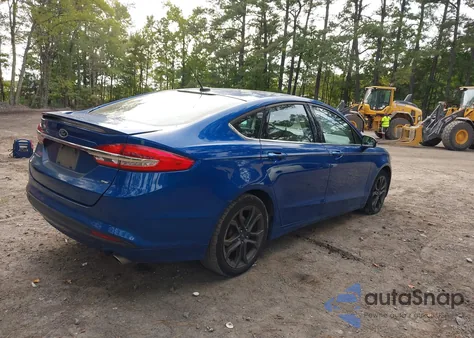 2018 Ford Fusion Se из США, поврежденный, VIN 3FA6P0H73JR184509